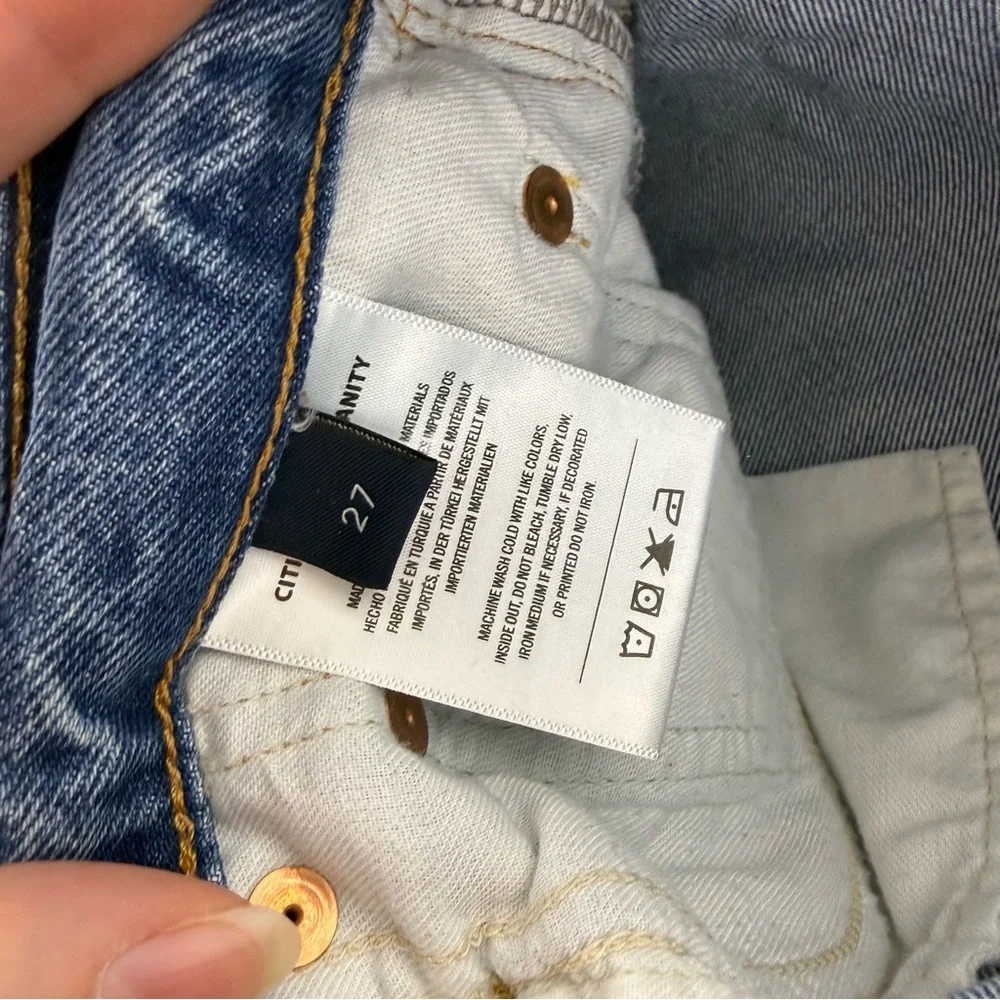 Citizens of Humanity Miro Relaxed Wide Leg Jeans in Pacifica - Picture 7 of 11